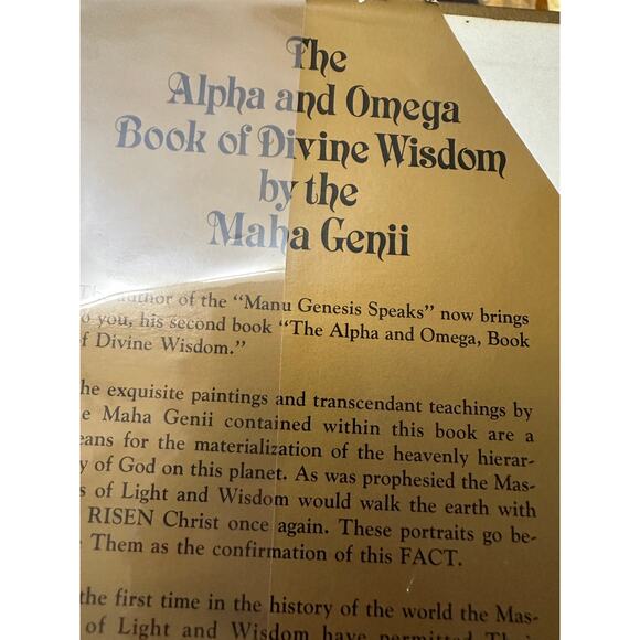 Alpha and Omega: The Book of Divine Wisdom – Spiritual Guidance & Enlightenment - Picture 9 of 11